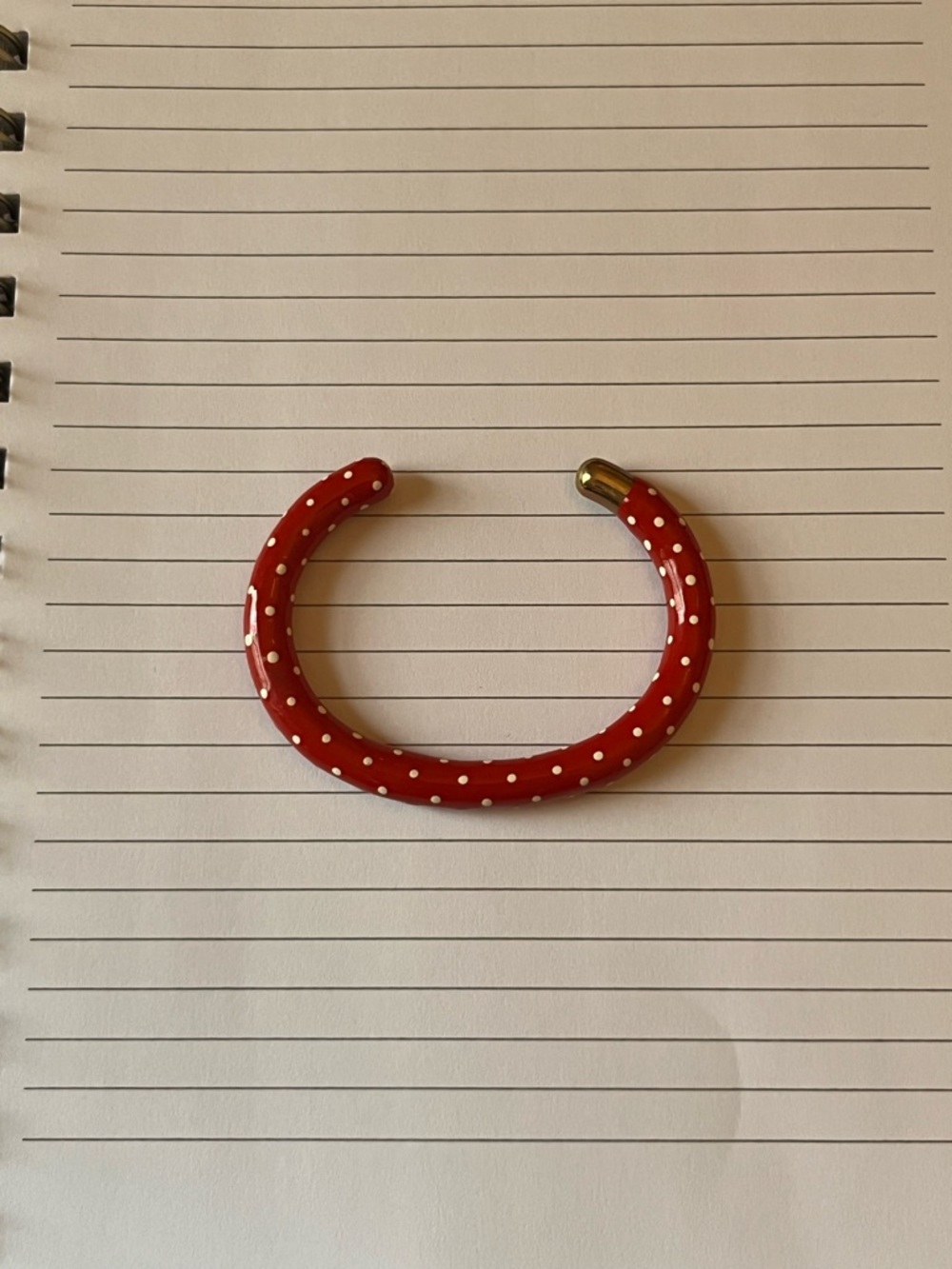 Marla Aaron Enamel Cuff Bracelet - discontinued style